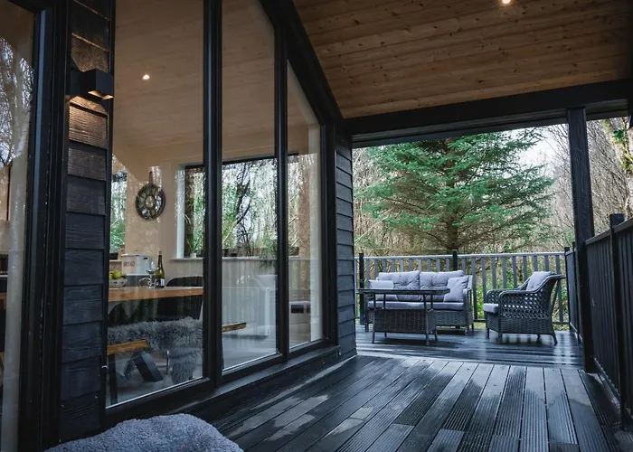 אכסניה Drumhierny Woodland Hideaway *